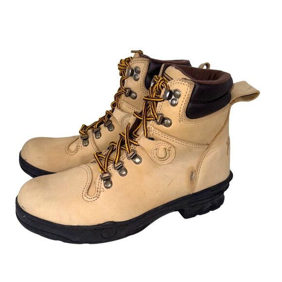 Roper Tan and Brown Ankle Boots - Picture 3 of 14